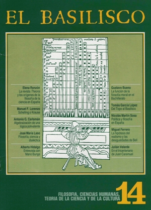 El Basilisco, número 14, julio 1982-febrero 1983, portada