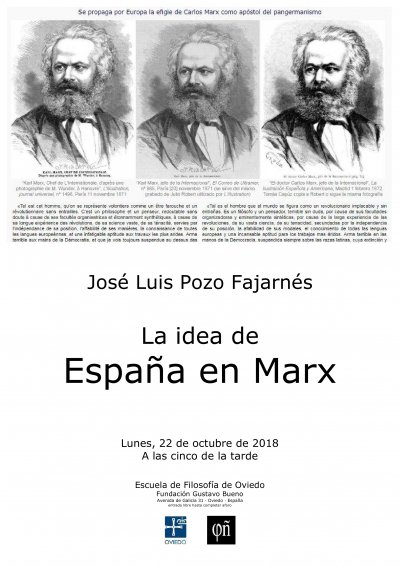 cartel para este acto de la Escuela de Filosofía de Oviedo