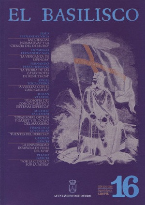 El Basilisco, número 16, primavera 1994, portada